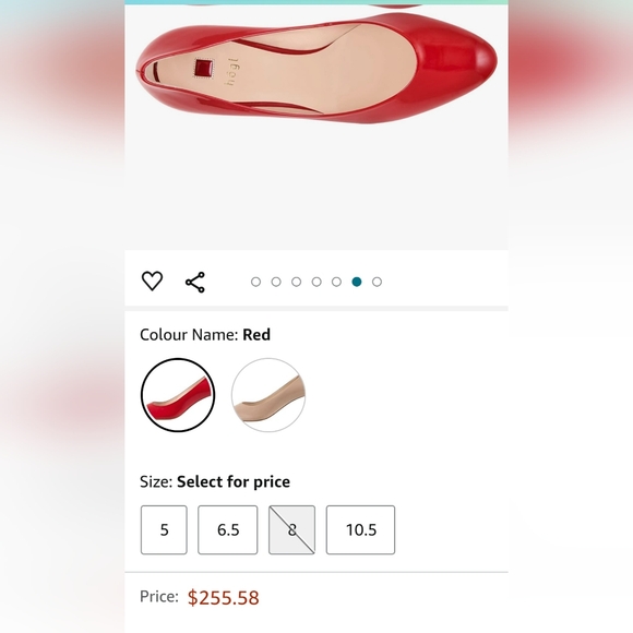 RED SHOES HOGL - Picture 13 of 16